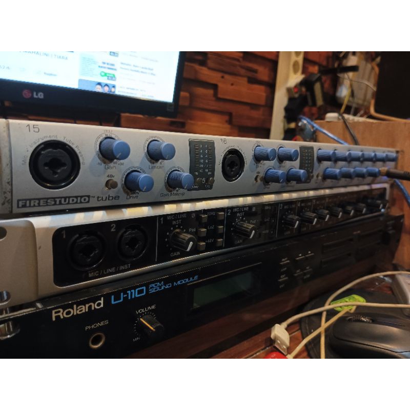 soundcard audio interface presonus firestudio tube