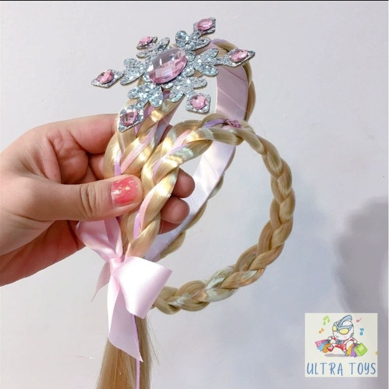 [ULTRATOYS] BANDO HAIR ELSA BANDO RAMBUT KEPANG