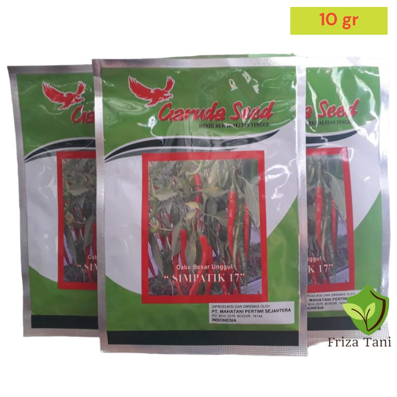 Bibit Cabe Keriting Simpatik 10gr Benih Cabe Keriting | Cabai Keriting | Bibit Unggul