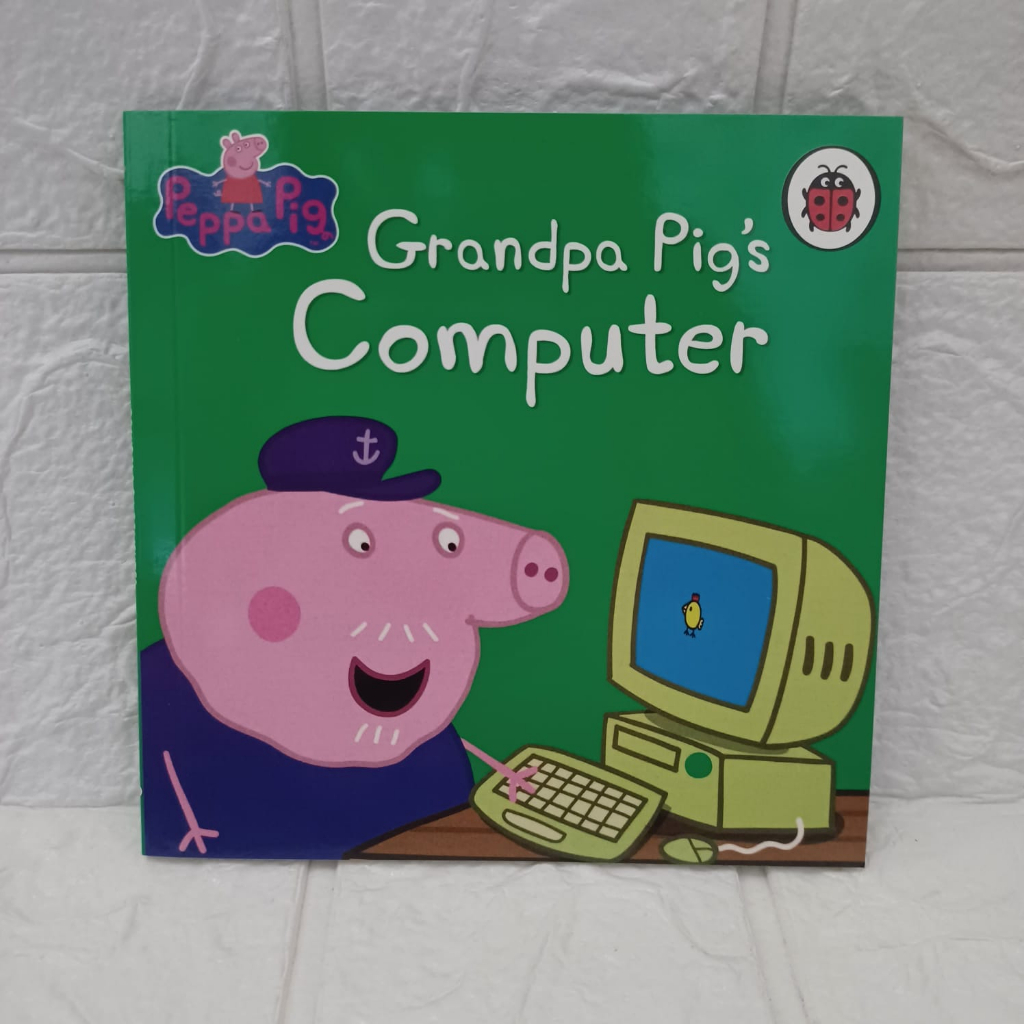 Buku Cerita GRANDPA PIG'S COMPUTER Bahasa Inggris Ecer Book The Incredible Peppa Pig Collections Ultimate buku anak impor