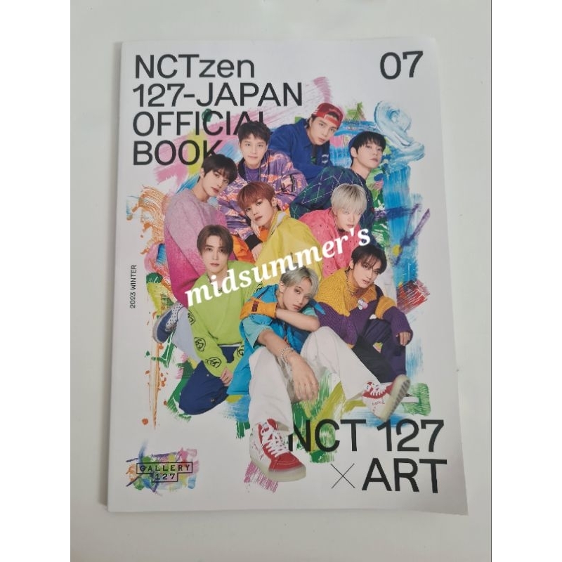NCT 127 NCTZEN JAPAN OFFICIAL BOOK / MAGAZINE VOL 7 (NO PC)