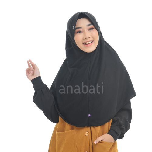 Jilbab Sekolah SD Rabbani KW Model Pita Serut Innova LX Bahan Adem