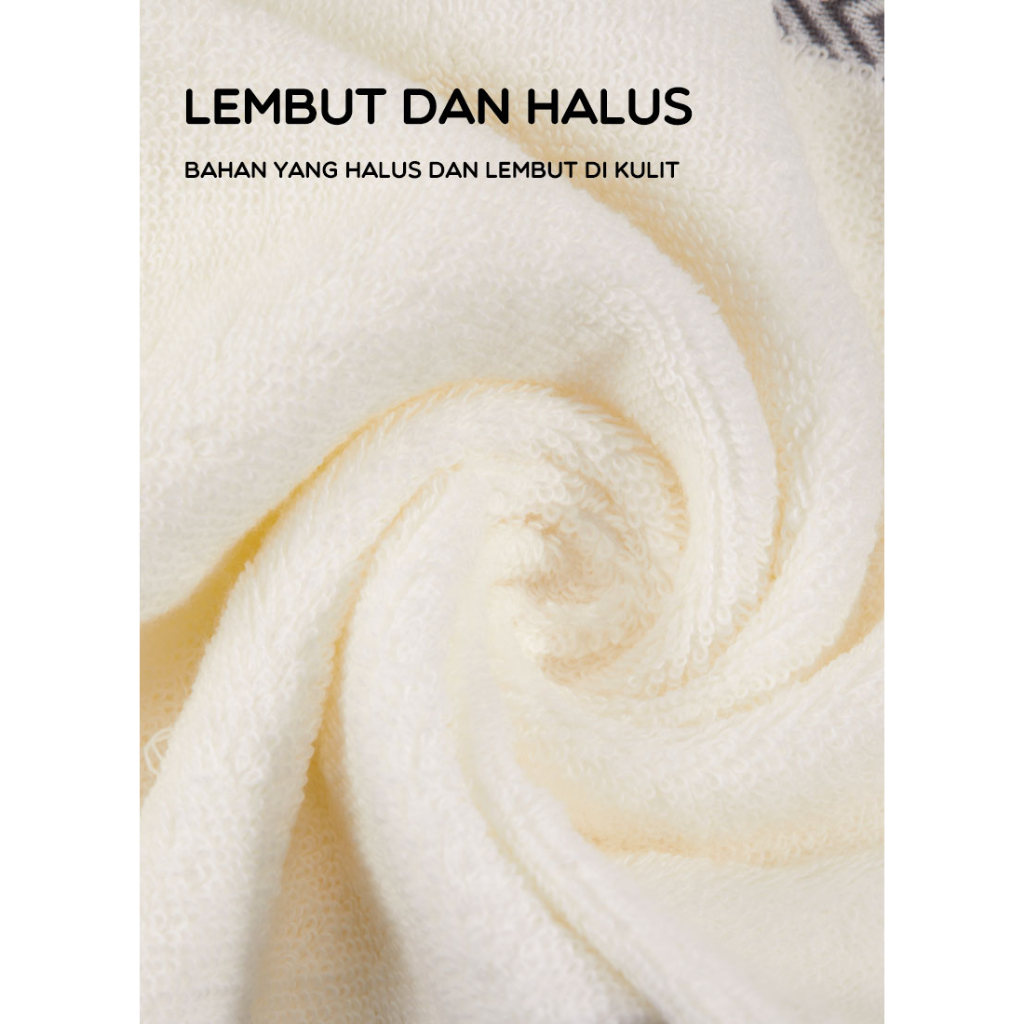 Samono Handuk Katun Mandi Keramas Microfiber Daya Serap Tinggi BBS905