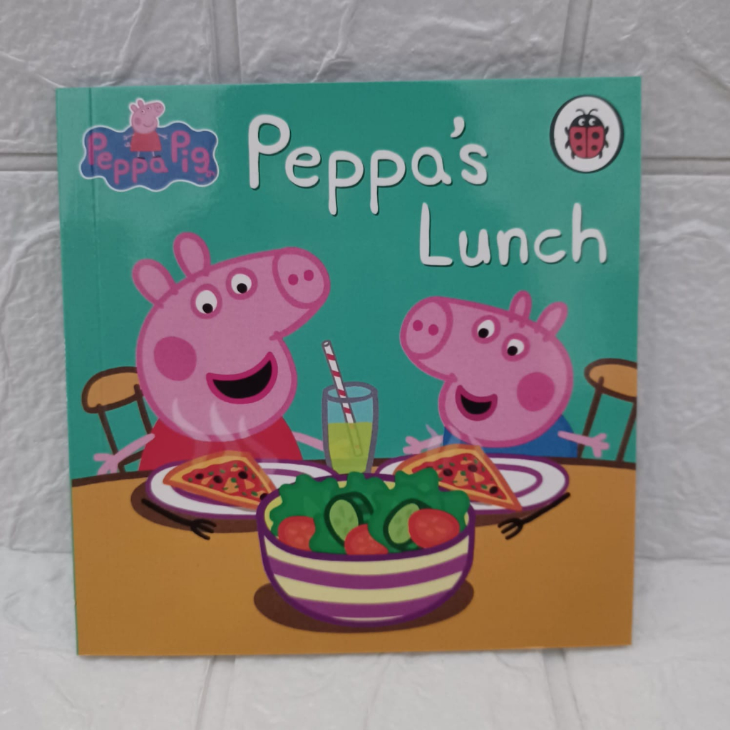 Buku Cerita PEPPA'S LUNCH Bahasa Inggris Ecer Book The Incredible Peppa Pig Collections Ultimate buku anak impor