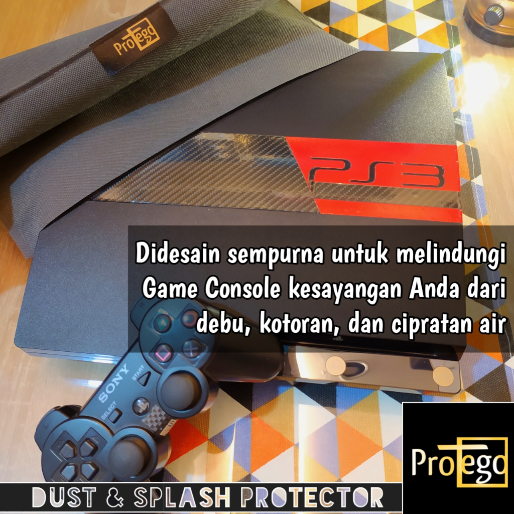 COVER KAIN GAME KONSOL PS 3 4 5 HYGIENEZ PROTEGO DUST AND SPLASH PROTECTOR PELINDUNG ANTI DEBU CIPRATAN AIR BARET LECET SARUNG PENUTUP GAMING CONSOLE LCD COMPUTER CPU DESKTOP PC TV LAPTOP TAB TABLET WATERPROOF MURAH