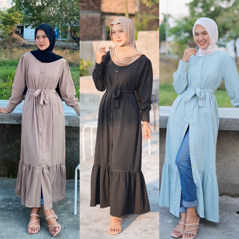 SOPHIA DRESS POLOS LEBARAN TERBARU