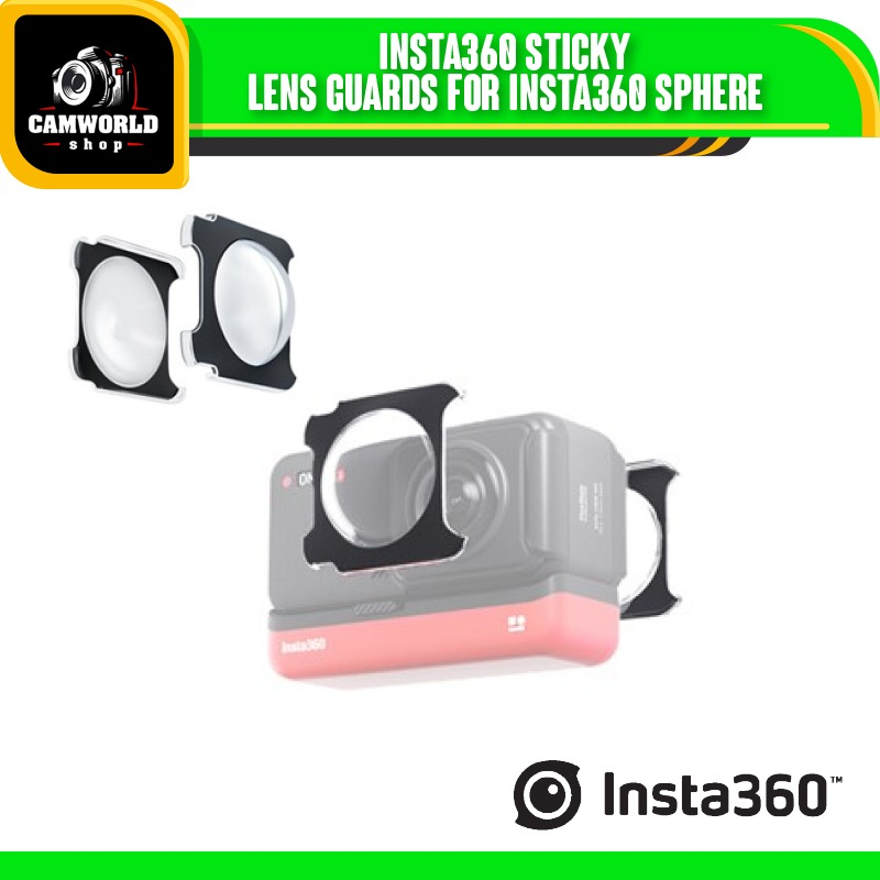 Insta360 Sticky Lens Guard Set for ONE RS 360 Lens Mod