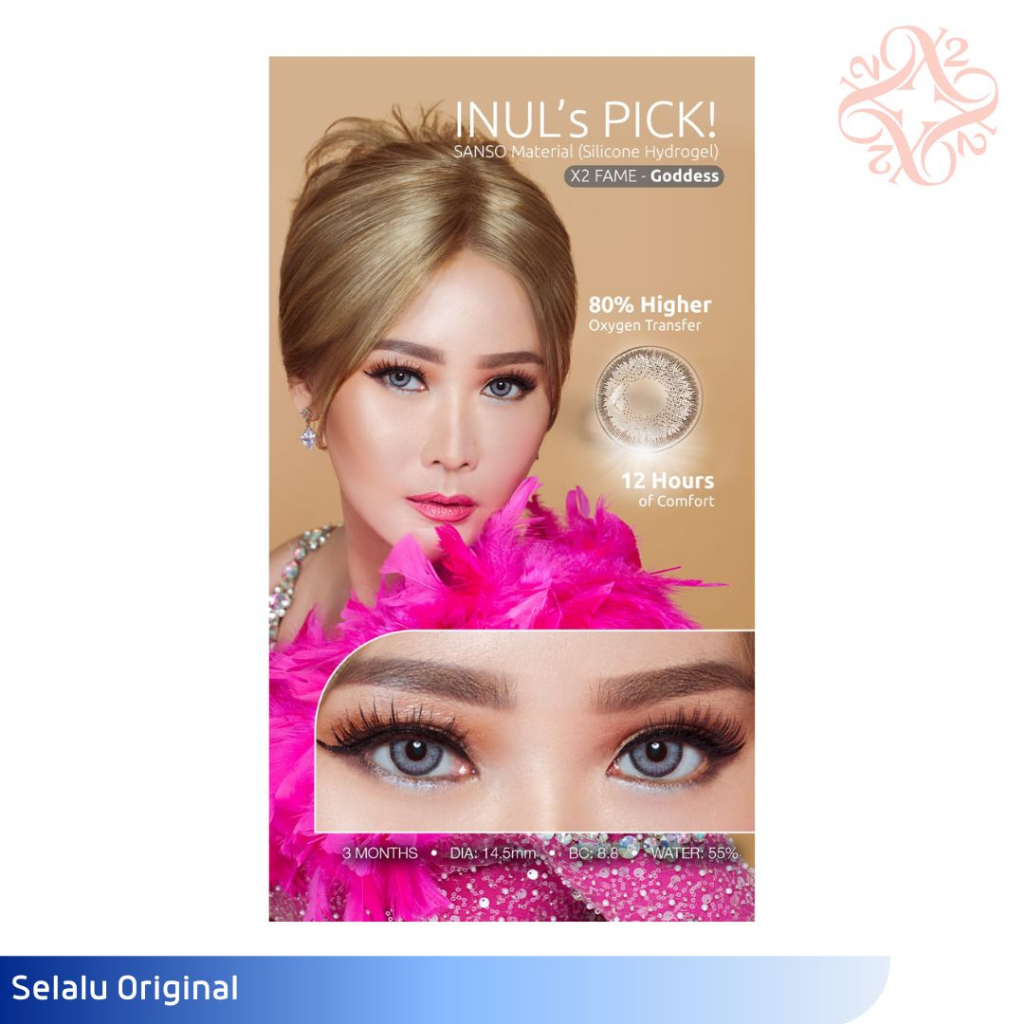 Softlens Exoticon Warna X2 Fame New Colour