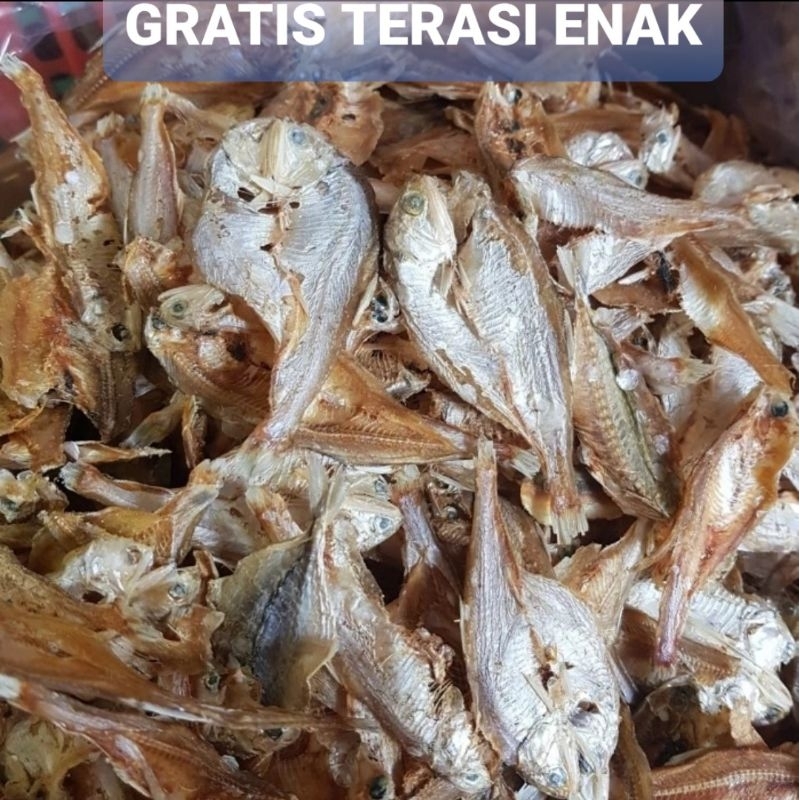 

Ikan Bilis Tawar 150gram ENAK SUPER GRATIS terasi ENAK khas Cirebon