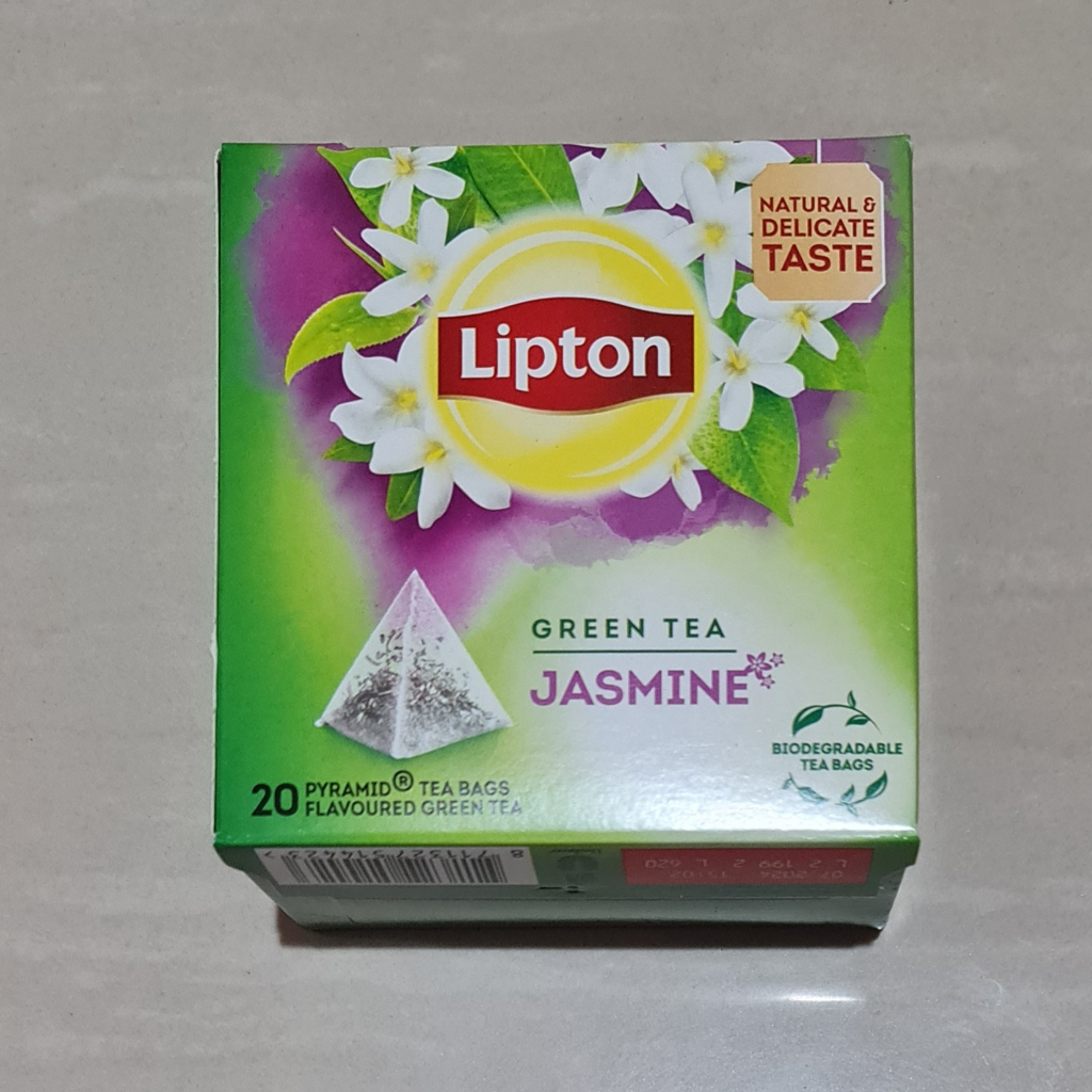 Lipton Green Tea with Jasmine Pyramid Tea Bags 20 x 1.7 Gram