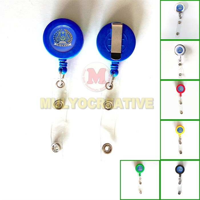 

ID Card Yoyo IMIGRASI Gantungan ID Card Holder Logo Imigrasi