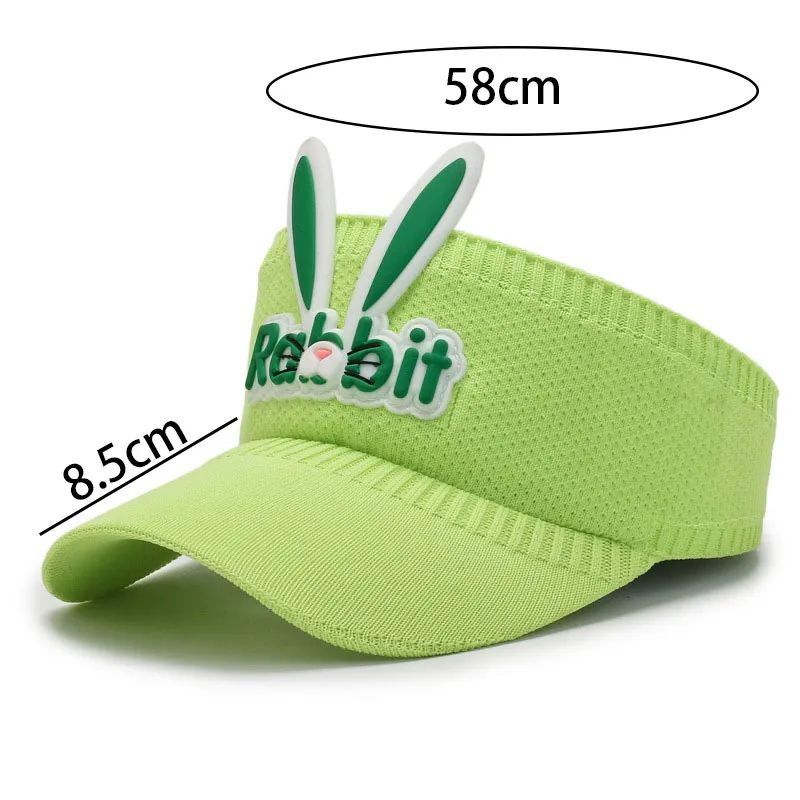 Topi Anak Anak Bisbol Rabbit Grafiti Musim Panas Import