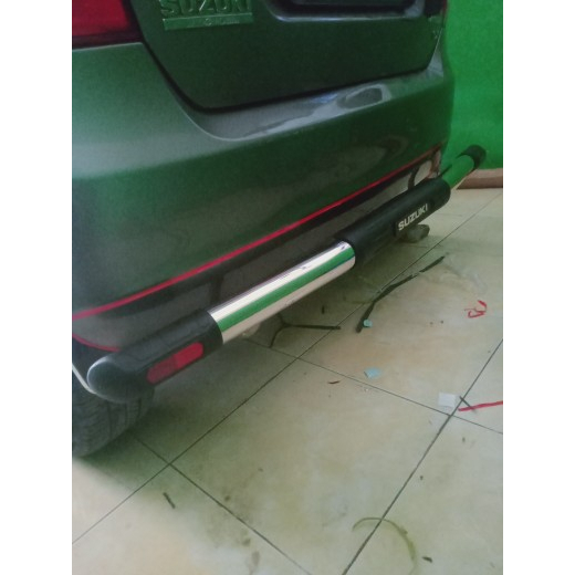 PKWR- PENGAMAN BELAKANG MOBIL WAGON R + REFLEKTOR SUDAH TERMASUK BREKET / TINGGAL PASANG - PENGAMAN 