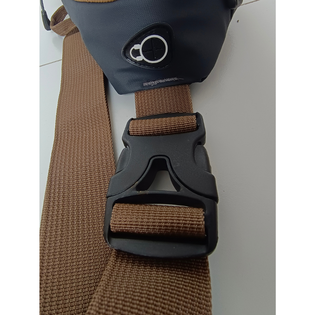 ELBRUS Tas Pinggang Pria Waterproof Keren Terbaru 2023 Waistbag Cowok