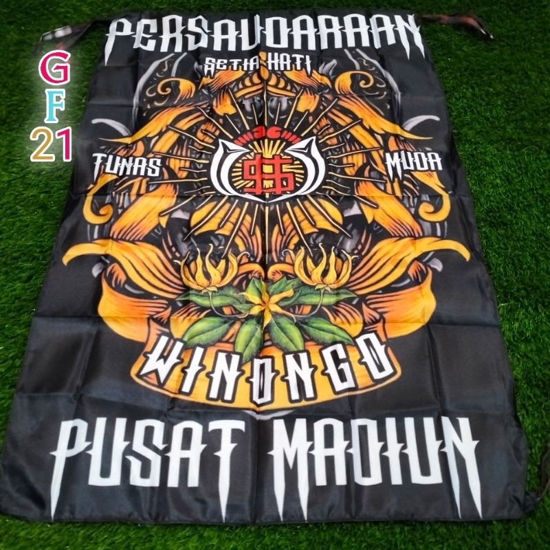 Bendera full printing PERSAUDARAAN SETIA HATI WINONGO PUSAT MADIUN