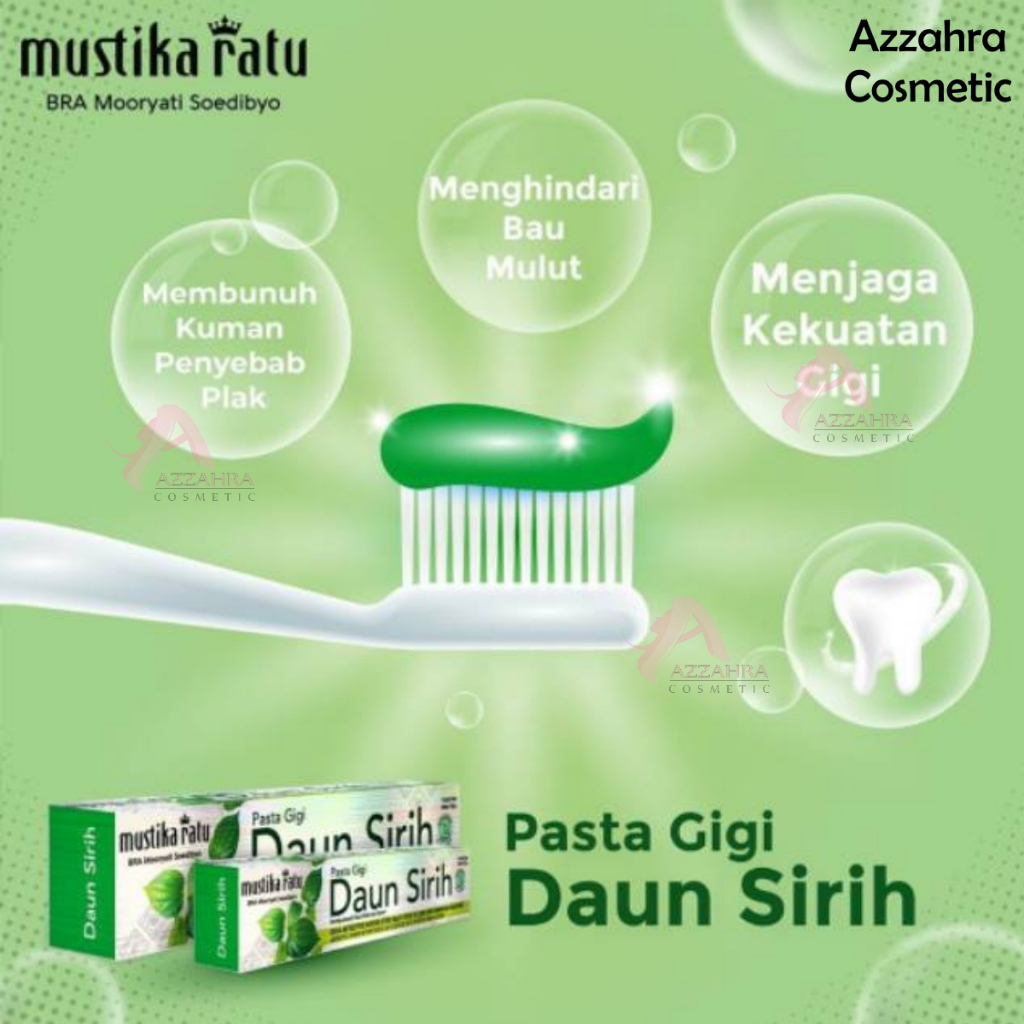 Mustika Ratu Pasta Gigi Sirih 60gr atau 150gr