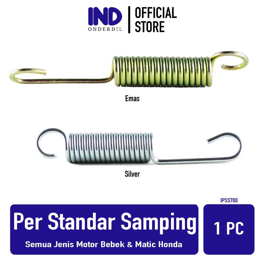 IND Onderdil Per Standar Samping Semua Motor Bebek & Matic Honda Beat FI eSP Pop Street  K1A & Vario