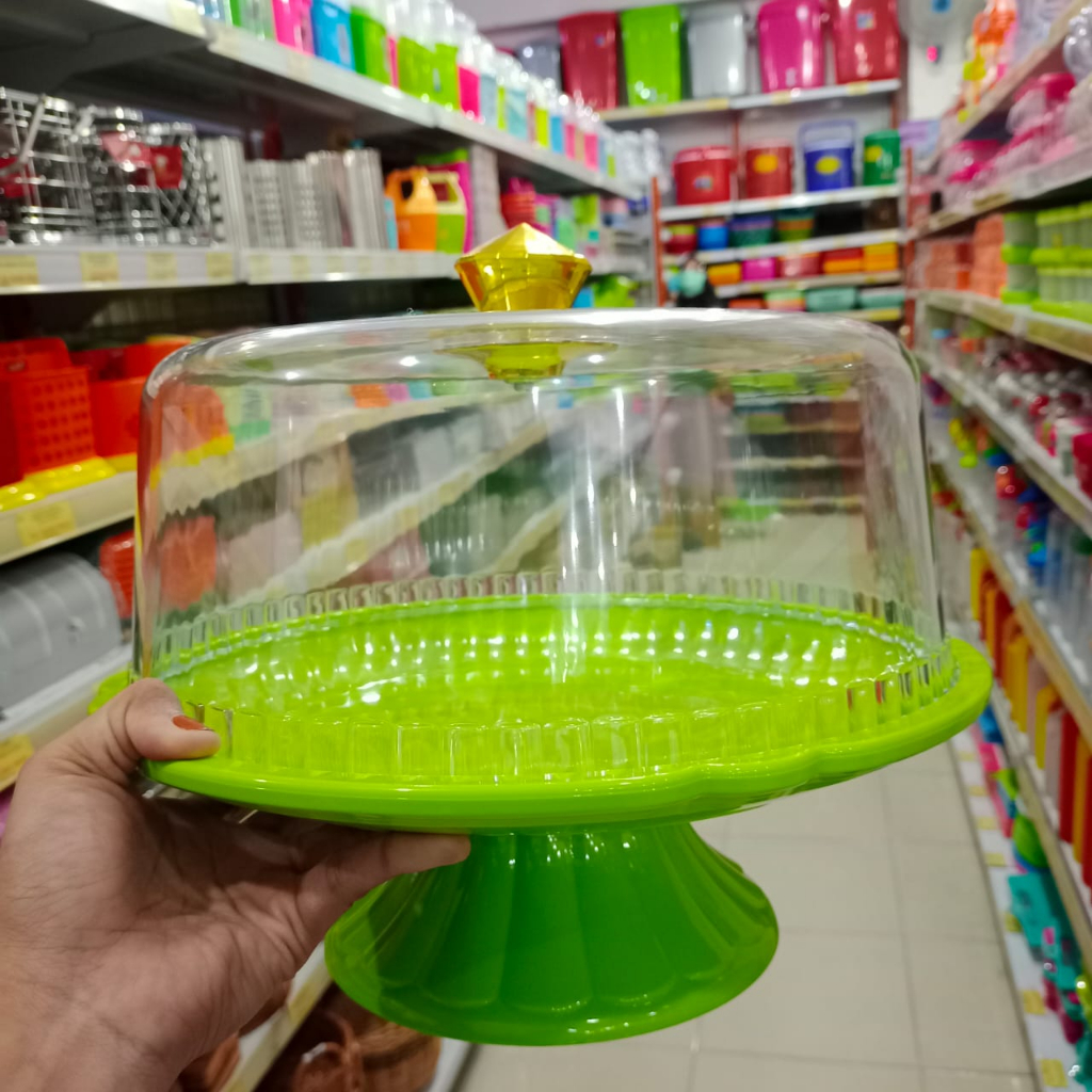 TEMPAT KUE HIJAU TK-1002 H GOLDEN SUNKIST