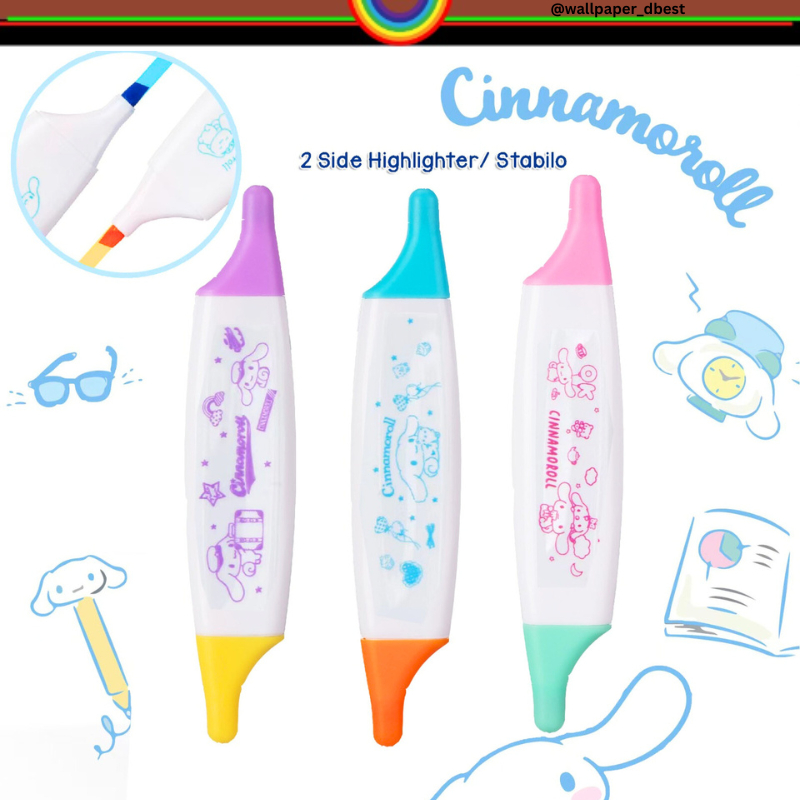 

STABBILO CINAMOROL HIGHLIGHTER SANRIO CINAMOROL SPIDOL WARNA STABILO WARNA PULPEN JURNAL SPIDOL WARNA @wallpaperdbest