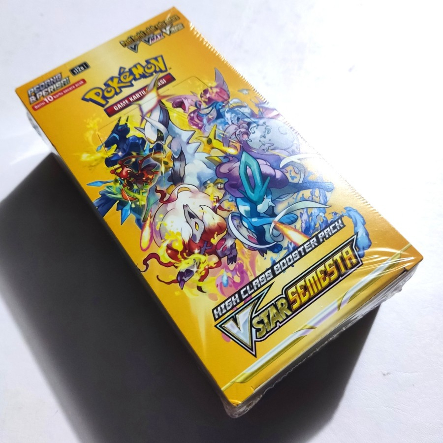 Kartu Pokemon VSTAR Semesta S12a Booster Box Indonesia (Isi 10 Pack) TCG Original Factory Sealed