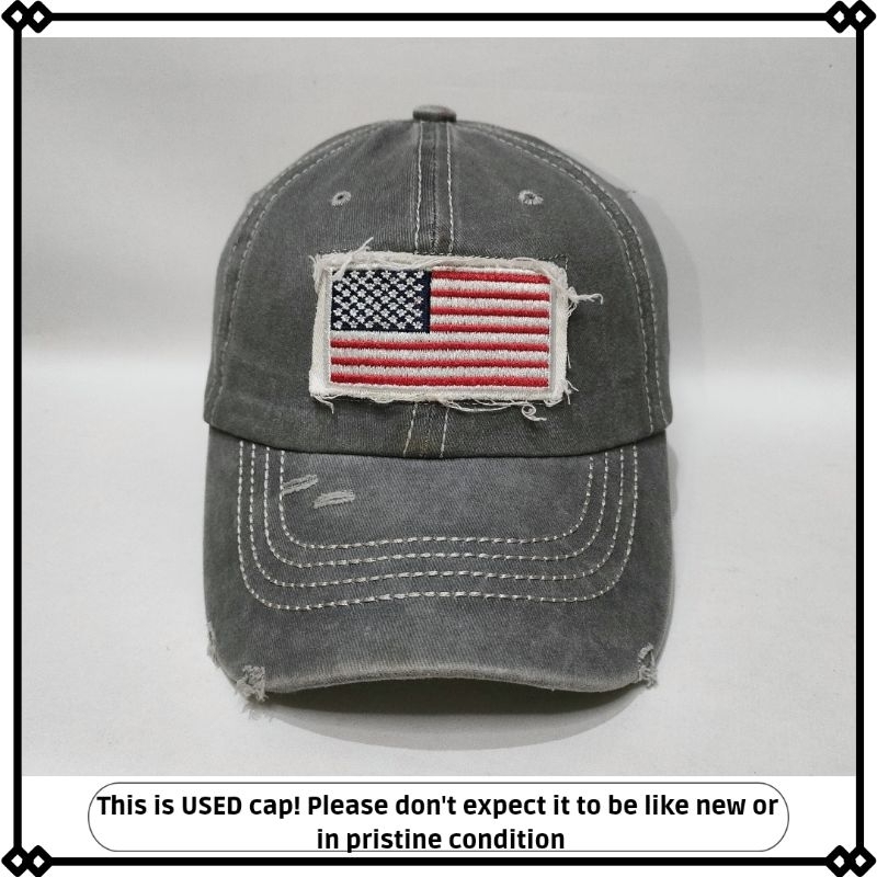 topi cewek ripped sobeksobek / koyak second preloved