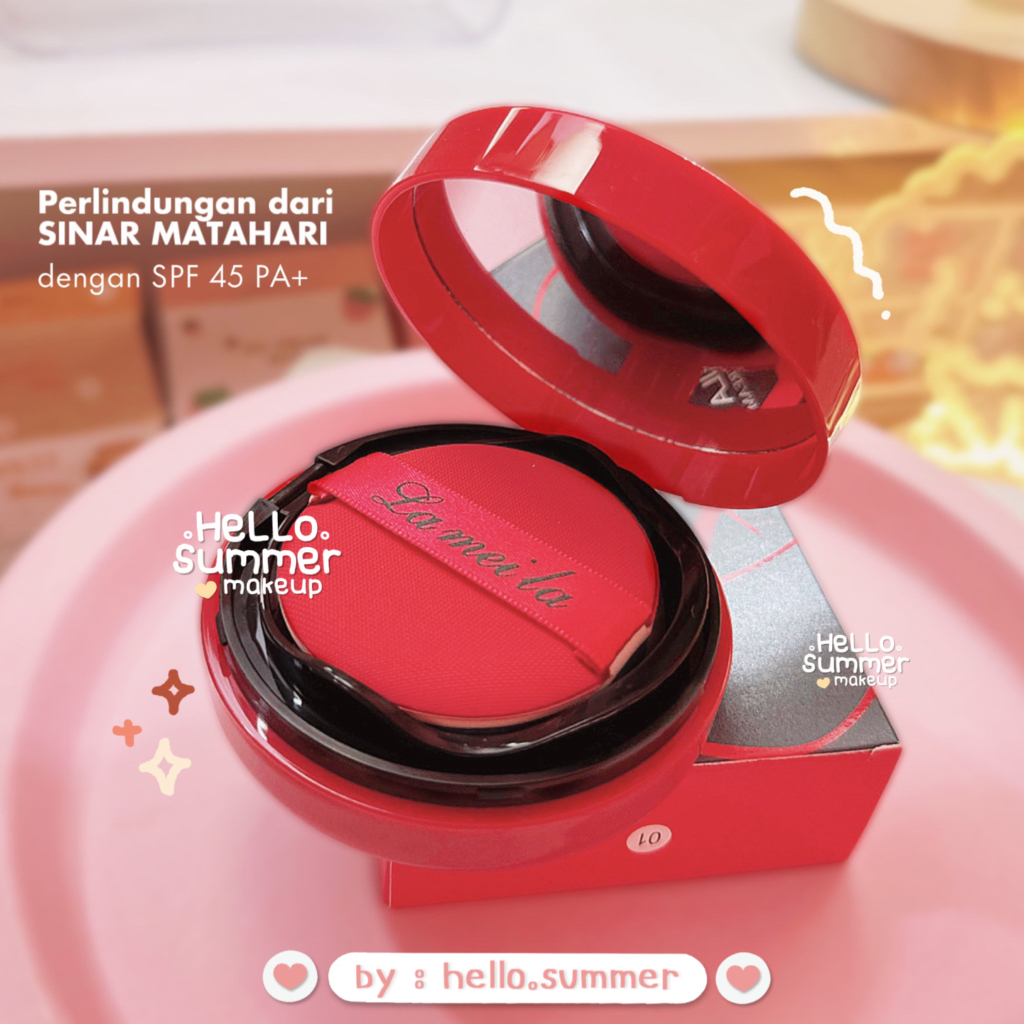 RUBY BB Air Cushion Cream Matte Finish Full Coverage Lameila 15g