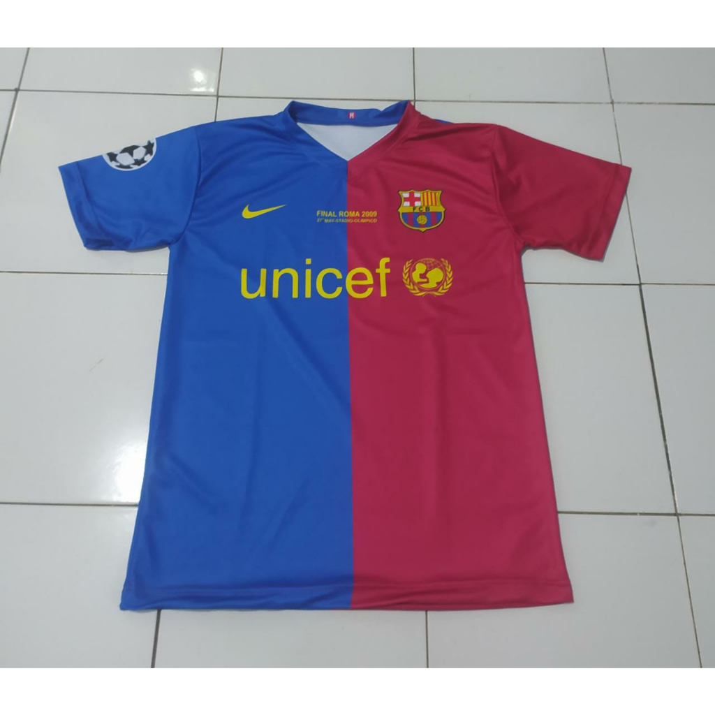 JERSEY BARCELONA UCL 2009 PRINTING
