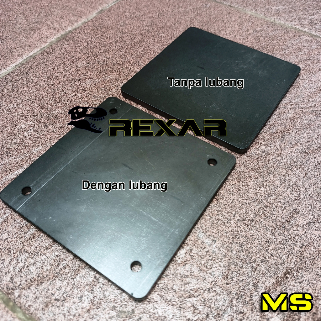 Base Plate 10x10 cm Tebal 5 mm