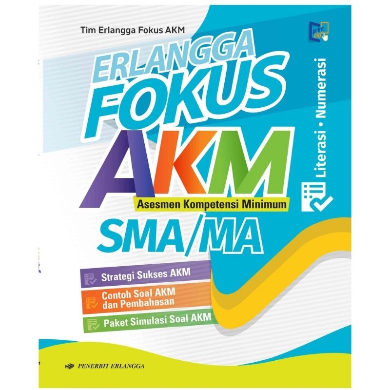 #erlangga fokus AKM SMA/MA