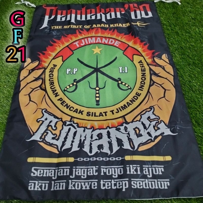 Bendera Printing PENDEKAR'60 TJIMANDE