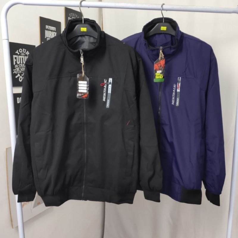 D045 JAKET MENTHALIC OUTDOOR PARASUT