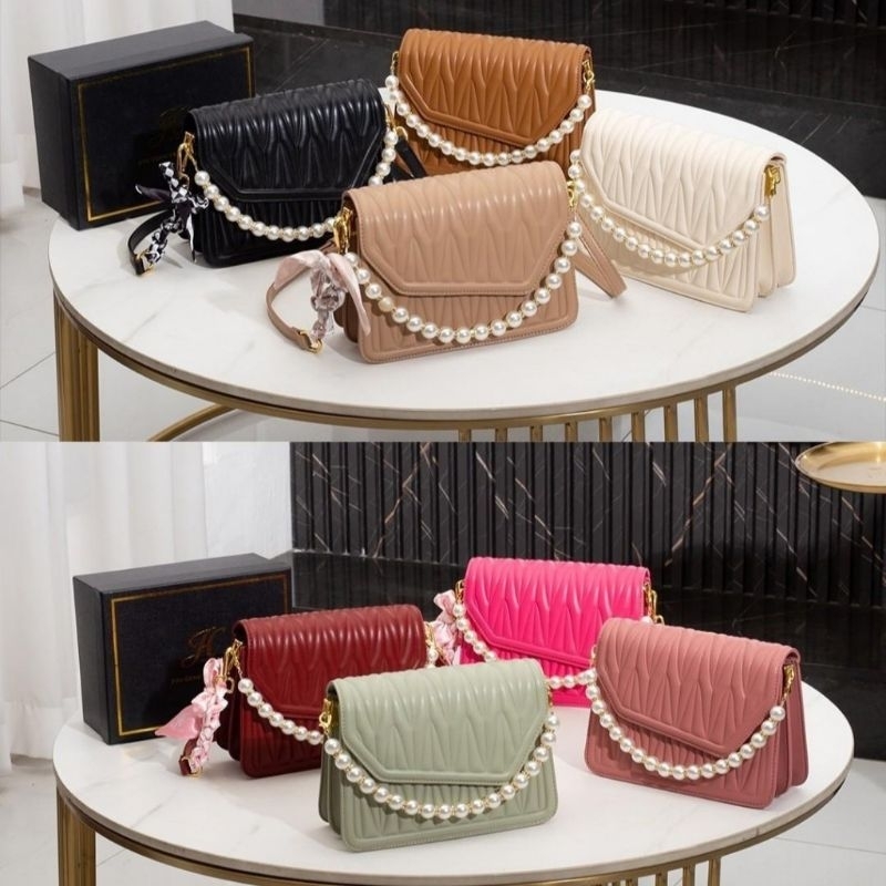 Tas Selempang Jimshoney - Felicity Bag Jims Honey Free Box - Tas Wanita Terkini Sling Bag Daily Hangout