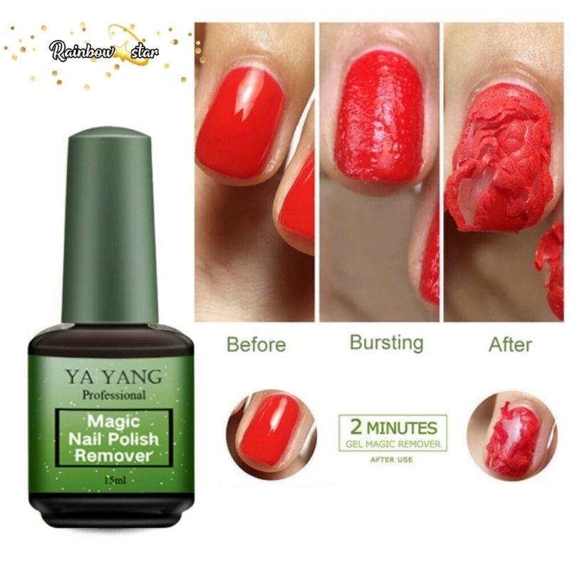 Yayang Instant Magic Remover Gel Polish Remover 15ml Pembersih Kutek Gel