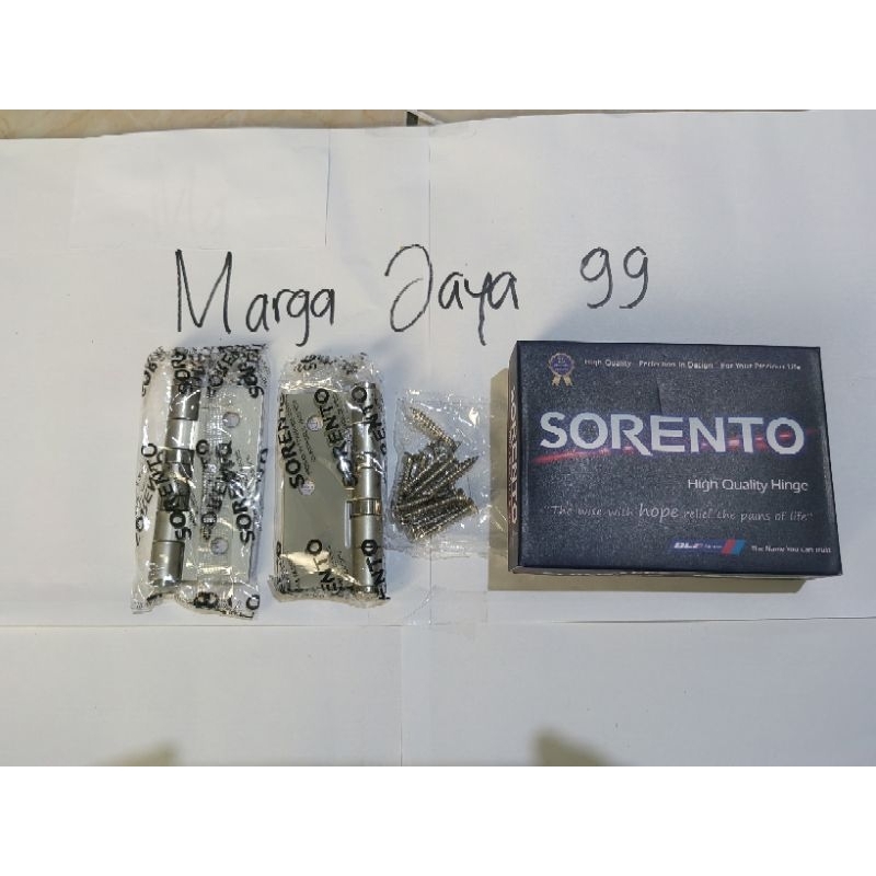 Engsel Sorento 3" / Engsel Pintu Sorento 3 inch / Engsel Jendela Sorento 3 inch