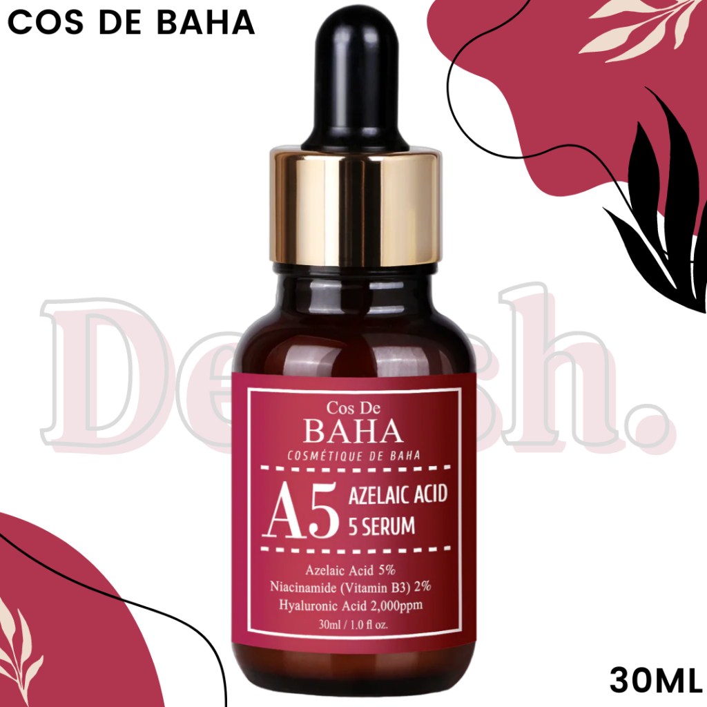 Cos De Baha azelaic acid 5% with niacinamide serum 30 ml