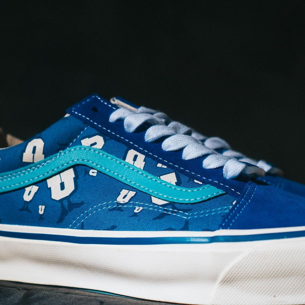 VANS OLDSKOOL VAULT X UNDEFEATED &quot;BLUE LOLITE&quot; 2021 ORIGINAL 100%
