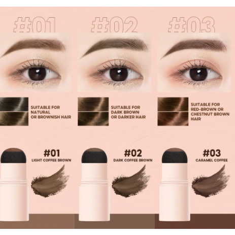 O .TWO.O Eyebrow Powder Maskara Bulu Mata Tahan Air 1.5g