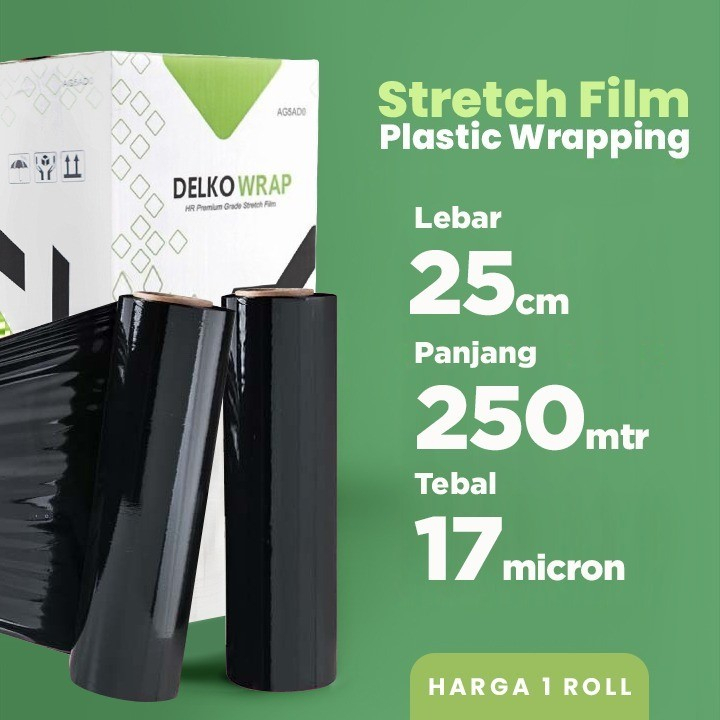

PLASTIK WRAPPING / STRETCH FILM Delkowrap 25 cm