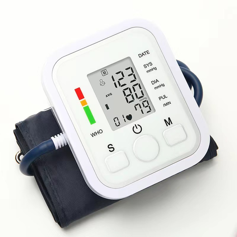 Monitor Tekanan Darah Pergelangan Tangan Digital Otomatis / Sphygmomanometer / Tonometer / Tensiometer / Heart Rate Pulse Meter / Monitor BP