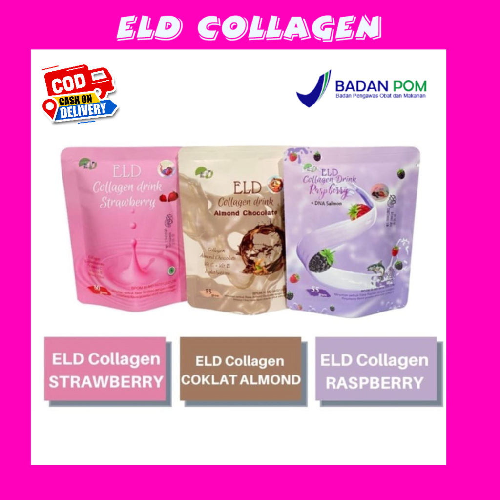 TERBARUU!! ELD COLLAGEN 60 &amp; 55 gram
