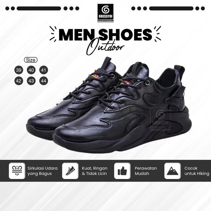 sepatu gunung pria waterproof original outdoor