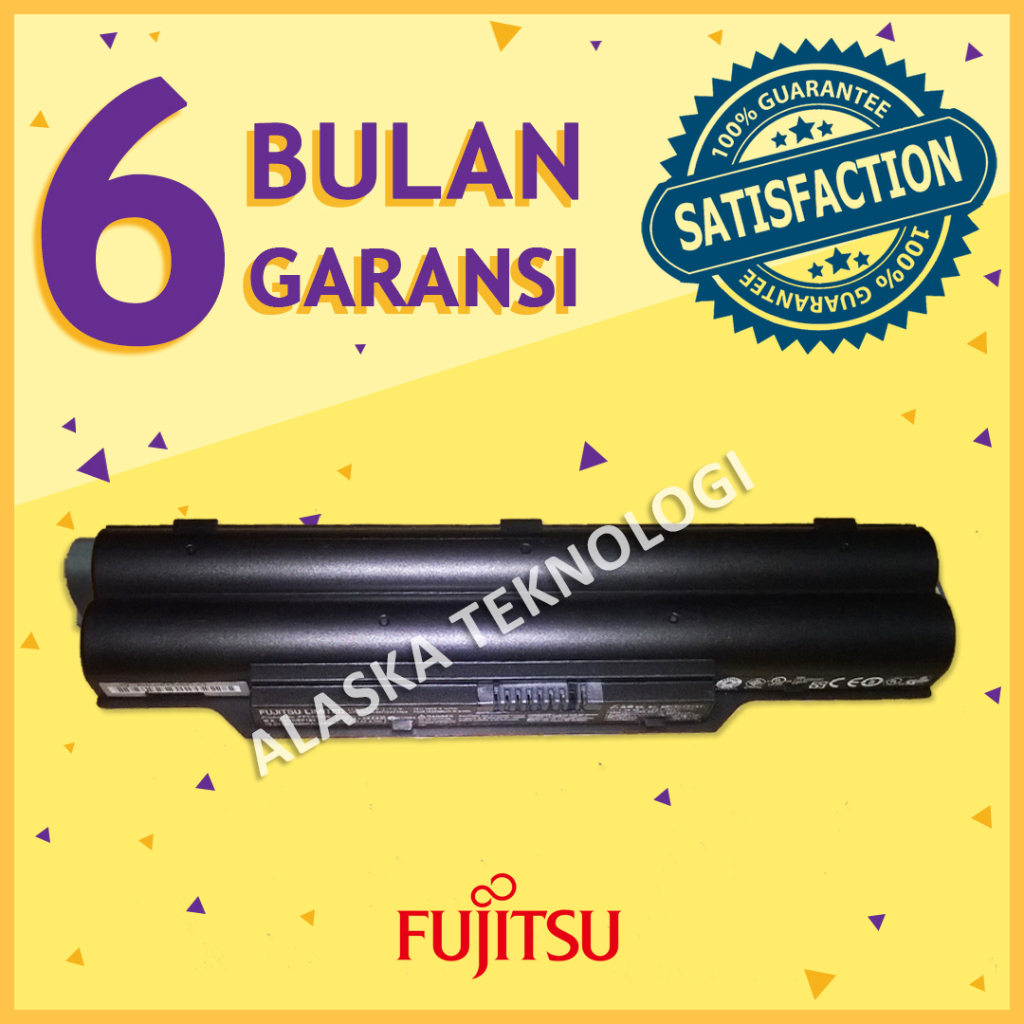 Original Baterai Laptop FUJITSU LifeBook A530 LH52-C A531 LH520 AH42-E LH522 AH530 LH530 AH530-3A LH