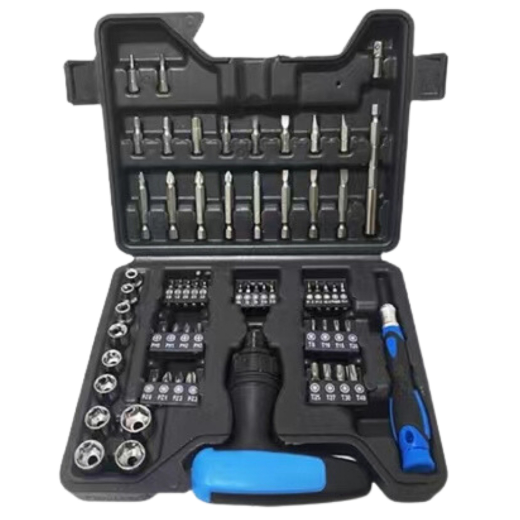 SCREWDRIVERBIT SET 63 PCS MATA OBENG