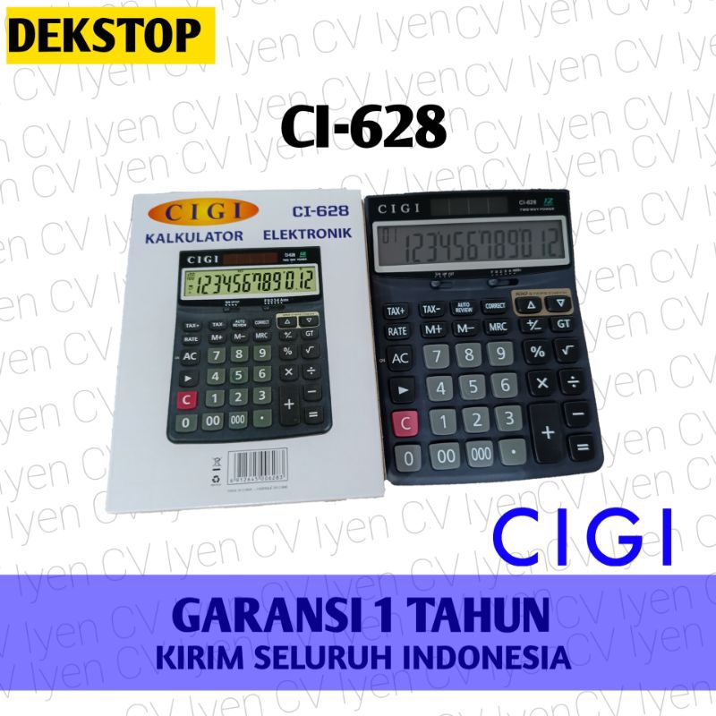 

kalkulator Dekstop Cigi CI-628 / Cigi CI 628 / cigi 628 / kalkulator cigi