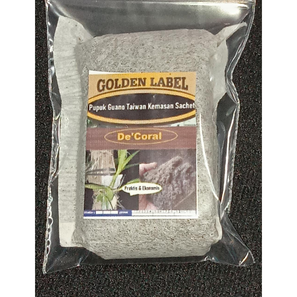 Pupuk Guano Taiwan Kemasan Sachet | Pupuk Tanaman | Pupuk Alami Guano