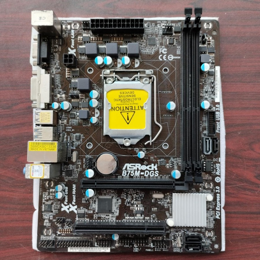 Motherboard Intel LGA 1155 B75 Asrock Onboard