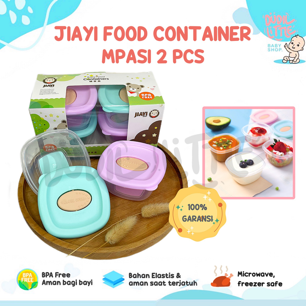 Penyimpanan Mpasi Bayi / Wadah Mpasi Bayi / Baby Food Containers BPA FREE Murah / Kontainer Mpasi Bayi