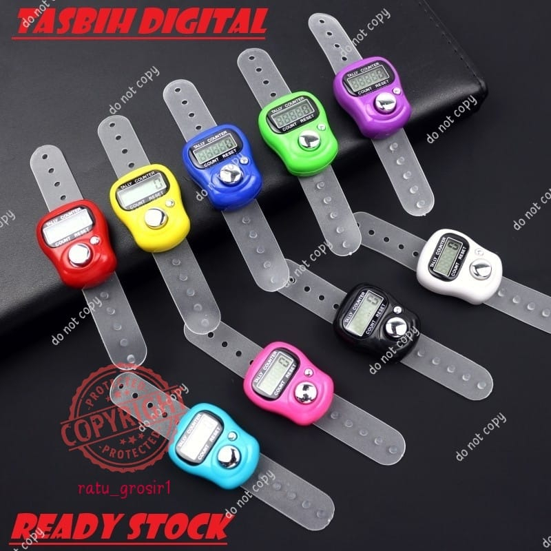 Tasbih Digital Alat Hitung Jari Mini