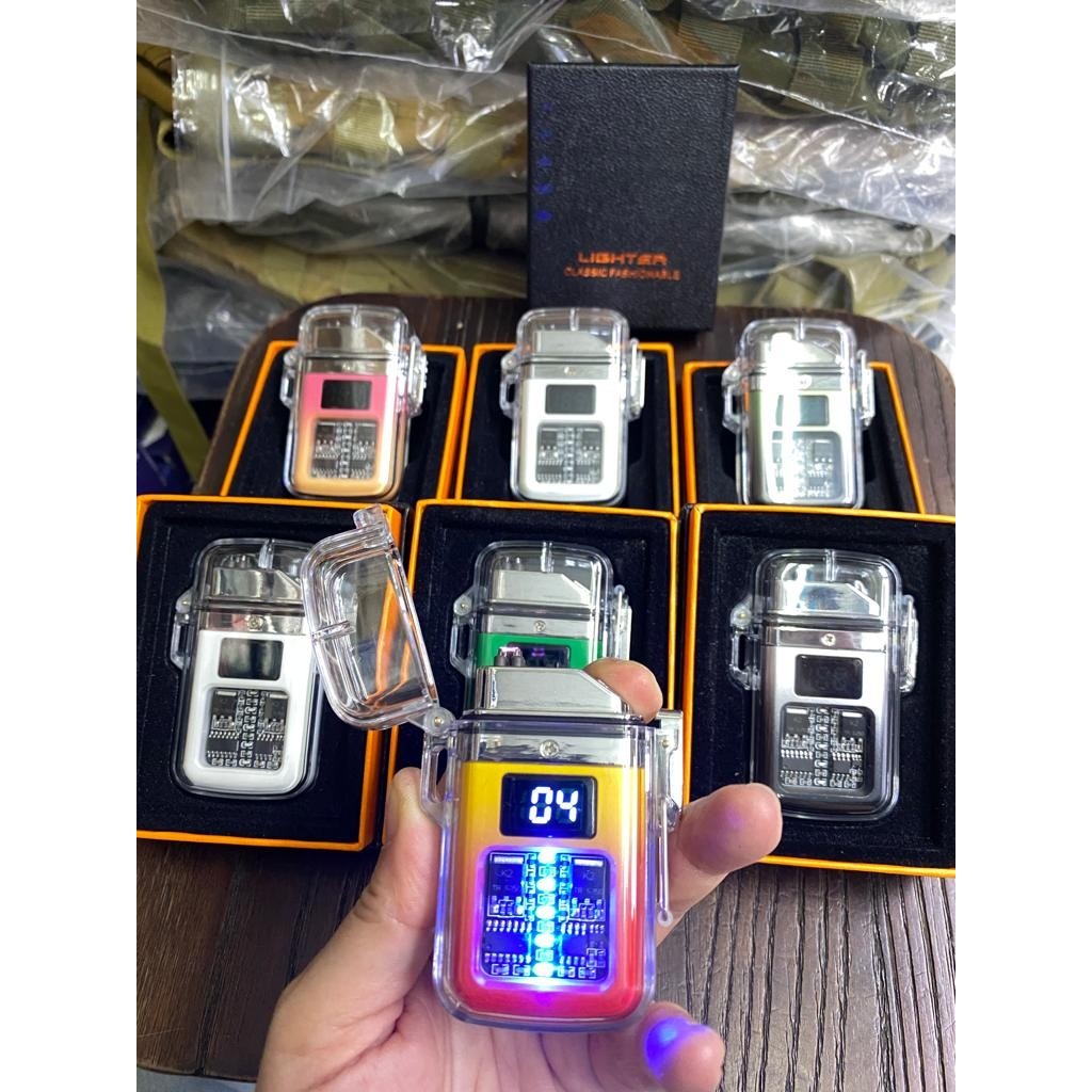 Korek Api Elektrik Double Plasma Lighter Fashionable TH-613 Termurah