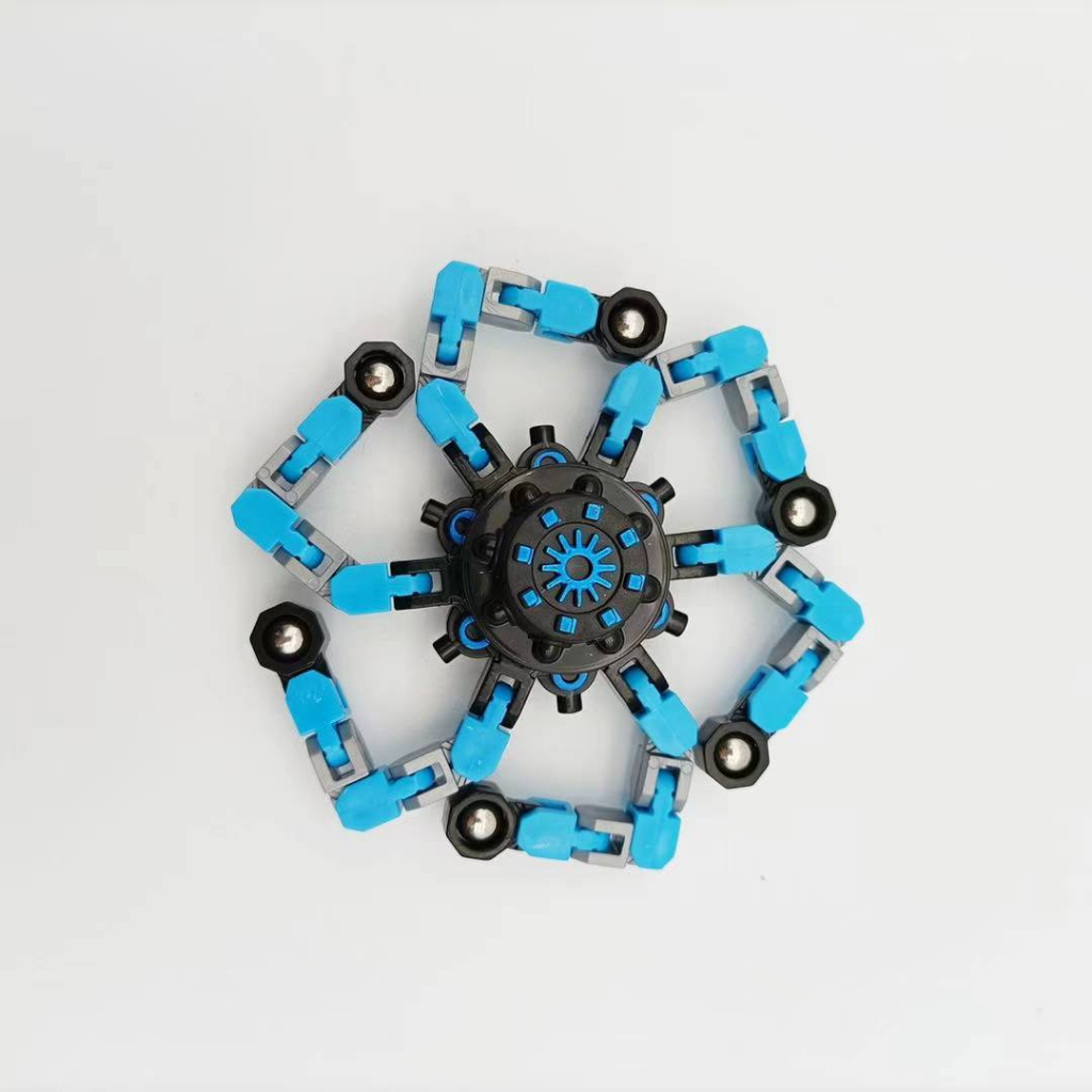 [FUNNY]NUZMainan Fidget Spinner Robot Transformer Terbaru / Mainan Penghilang Stress / Deformable Transformer Spinner